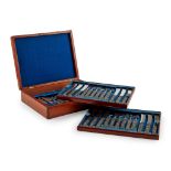 JAPANESE BOXED CUTLERY SET, MEIJI PERIOD CIRCA 1880