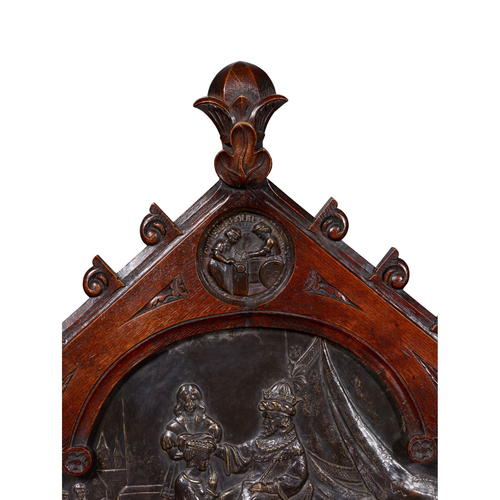 COX & SONS, LONDON (ATTRIBUTED MAKER) GOTHIC REVIVAL SIDE CABINET, CIRCA 1870 - Image 6 of 10