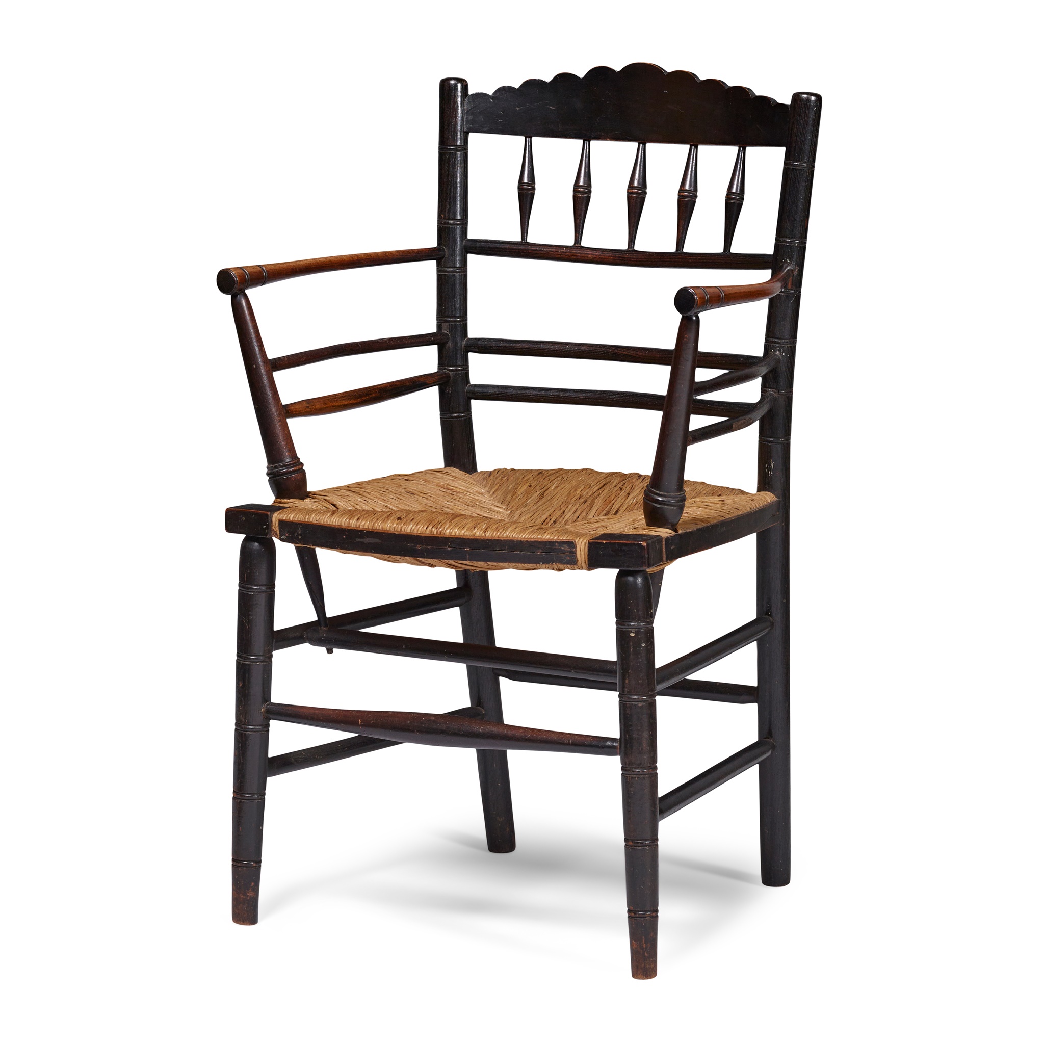 MORRIS & CO. ARTS & CRAFTS ‘SUSSEX’ ARMCHAIR, CIRCA 1880 - Image 2 of 2