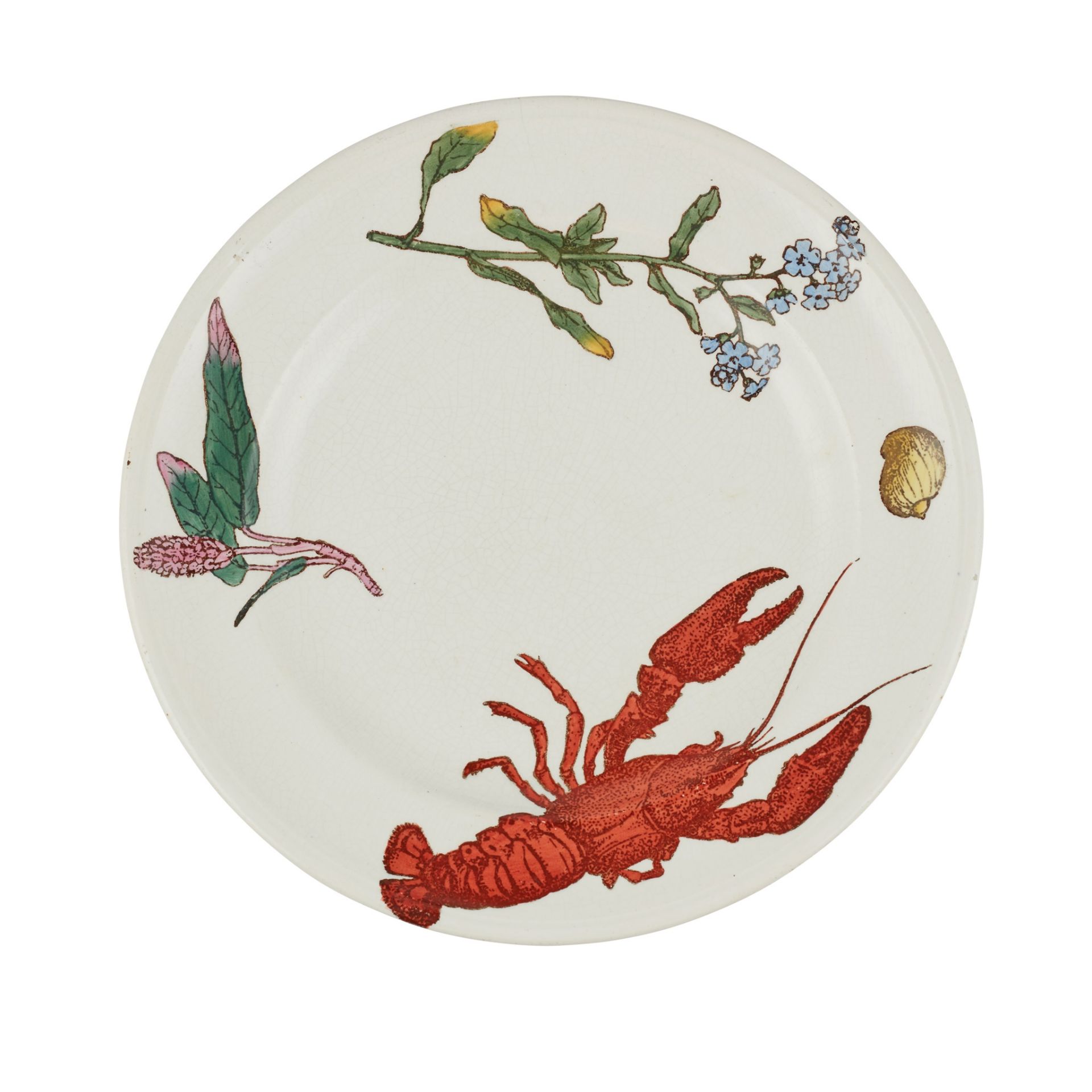 WILLIAM STEPHEN COLEMAN (1829-1904) FOR MINTON & CO. SET OF TEN ‘NATURALIST SERIES’ PLATES, CIRCA - Image 2 of 7
