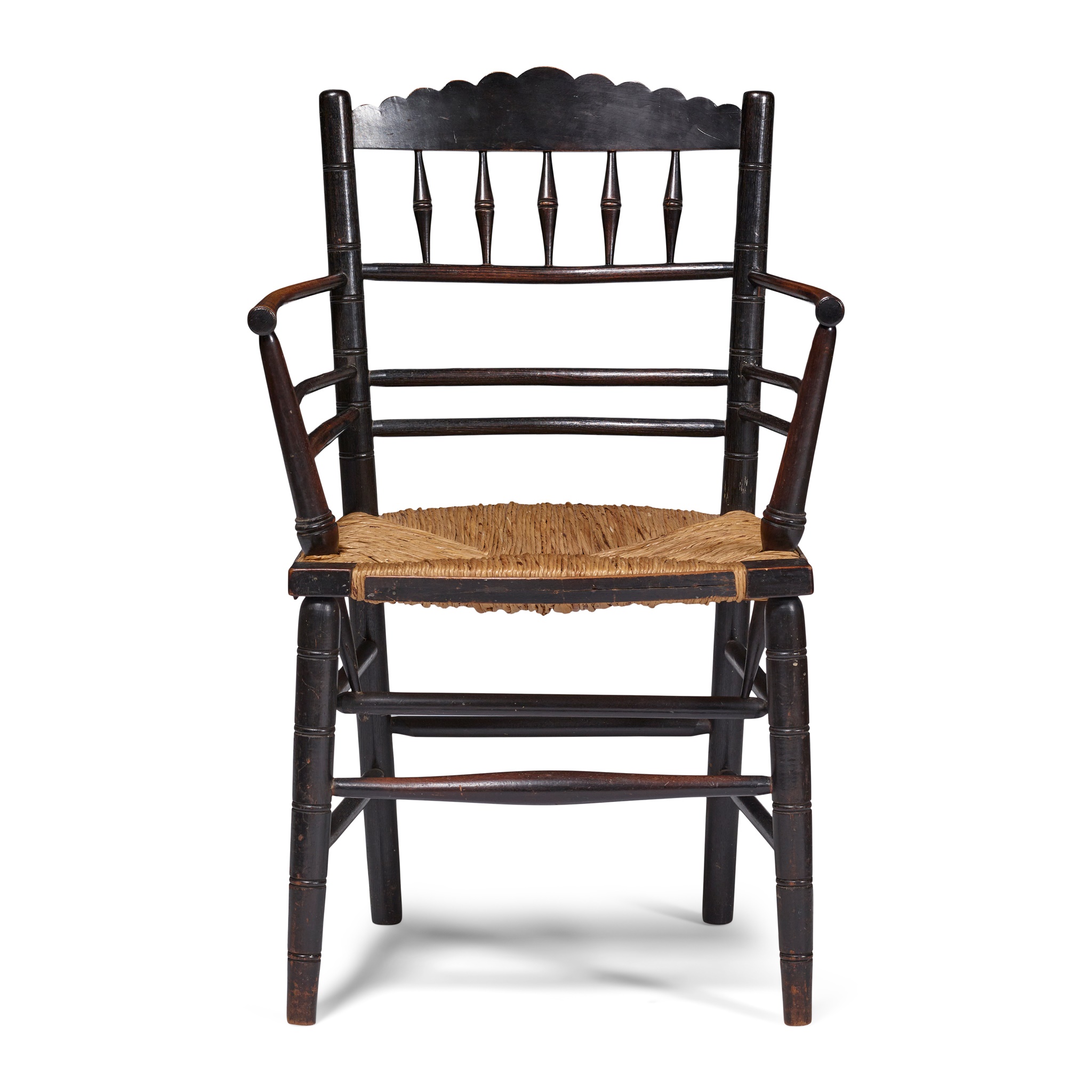 MORRIS & CO. ARTS & CRAFTS ‘SUSSEX’ ARMCHAIR, CIRCA 1880