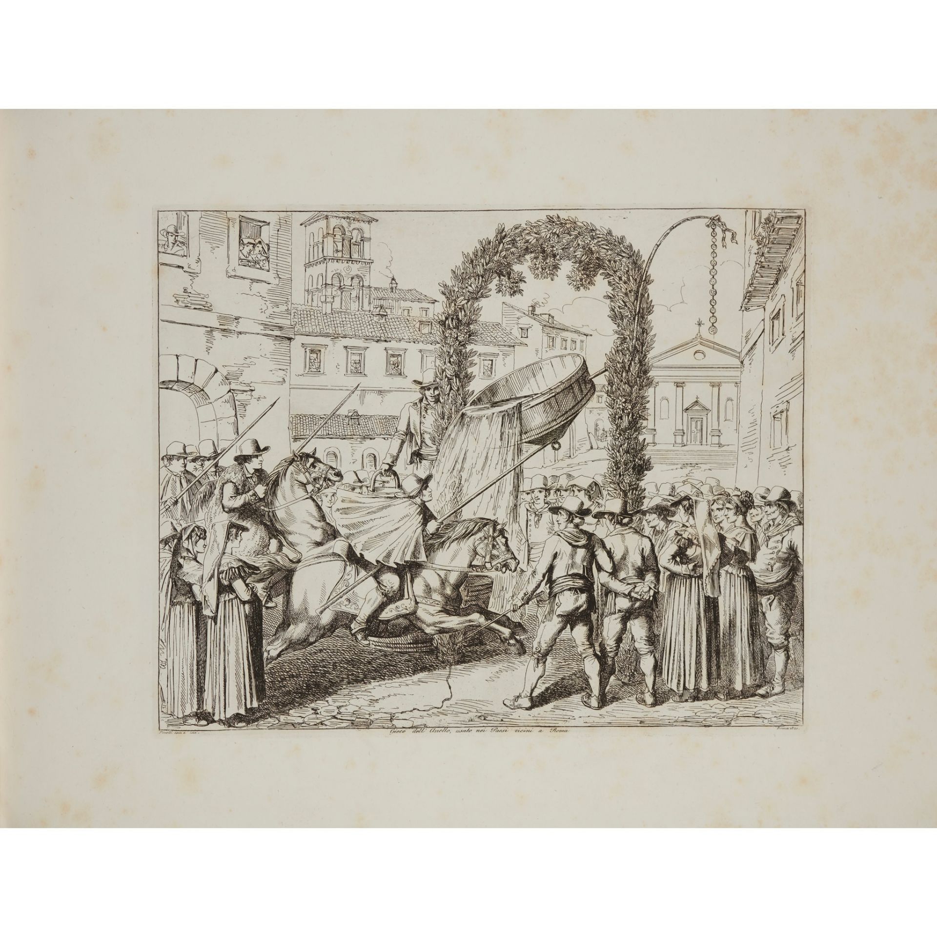 Pinelli, Bartolomeo Costumi diversi in no. 25 tavole - Image 2 of 2