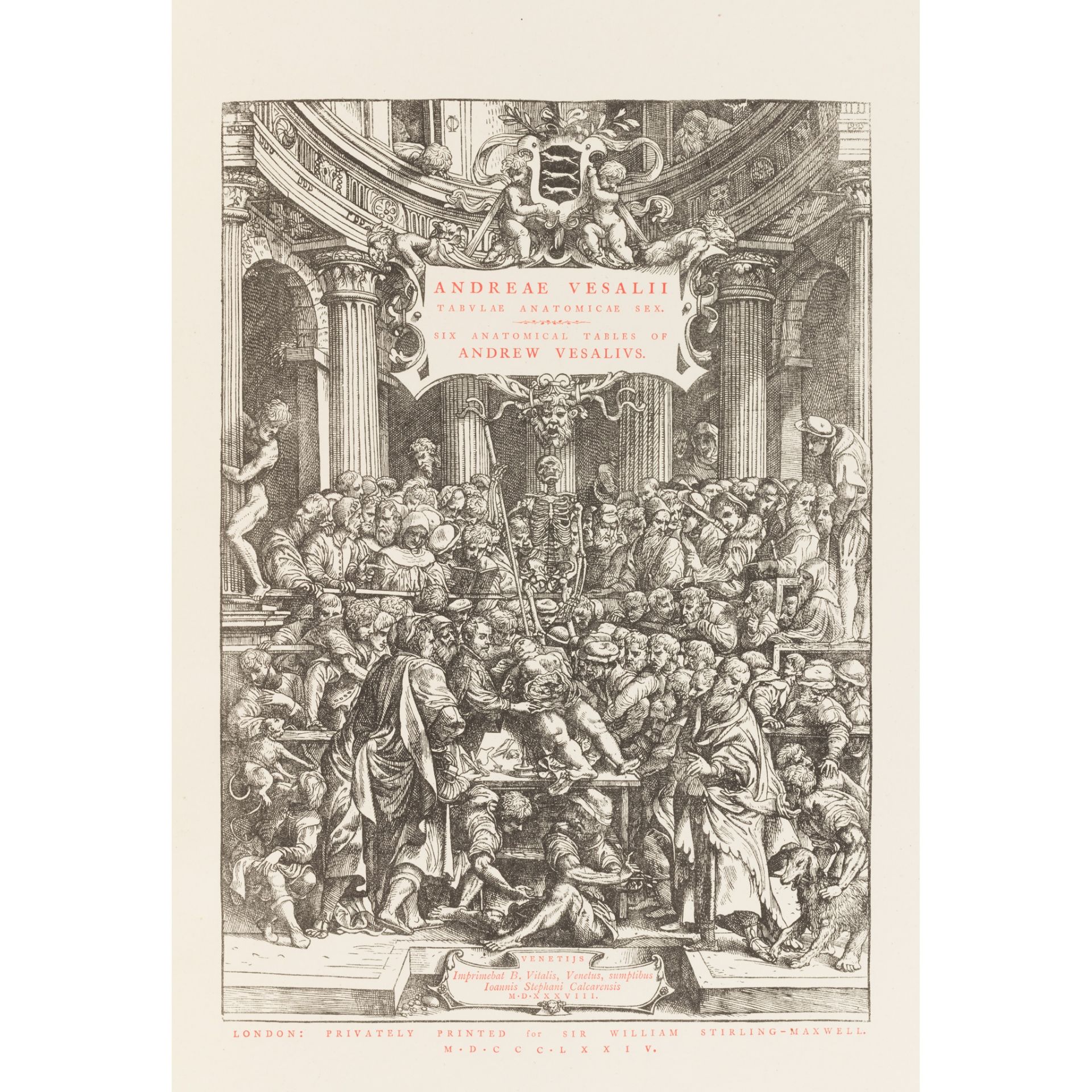 Stirling-Maxwell, Sir William (publisher) - Vesalius, Andreas Tabulae anatomicae sex
