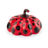 YAYOI KUSAMA (JAPANESE 1929-) RED PUMPKIN NAOSHIMA