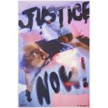 MARILYN MINTER (AMERICAN 1948-) JUSTICE NOW - 2020