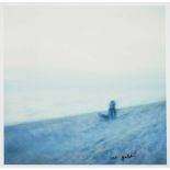 NAN GOLDIN (AMERICAN 1953-) COUPLE ON THE BLUE BEACH