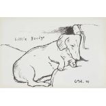 § DAVID HOCKNEY O.M., C.H., R.A. (BRITISH 1937-) LITTLE BOODGE - 1993