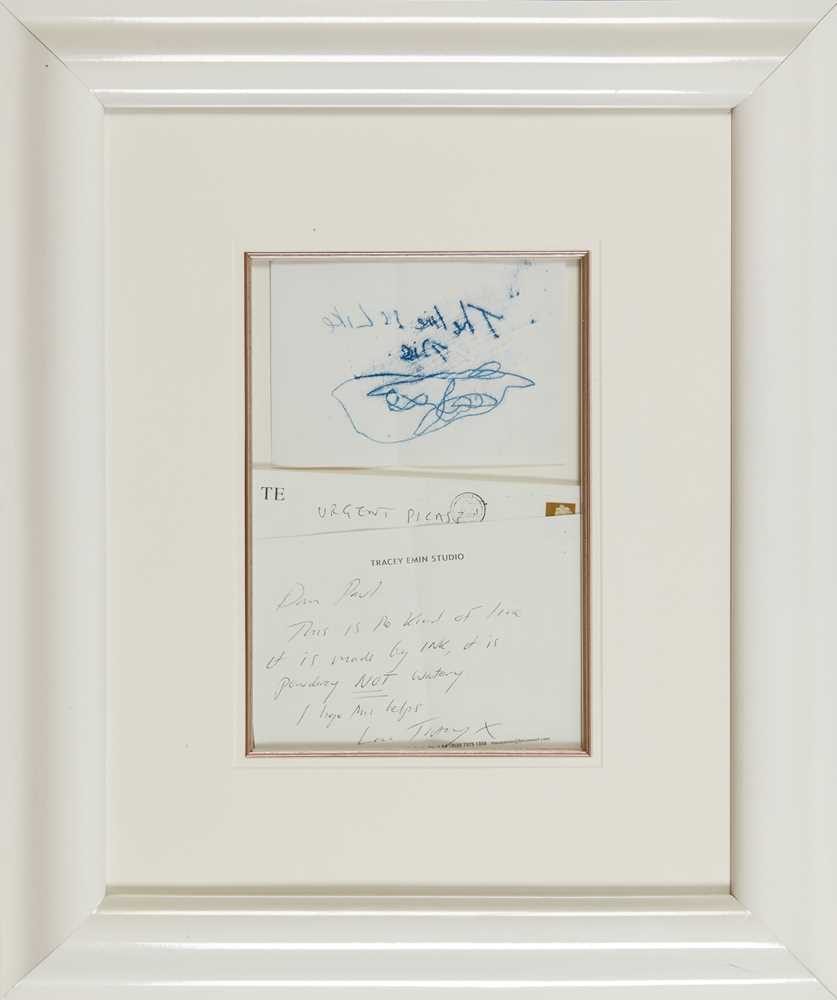 § TRACEY EMIN C.B.E., R.A. (BRITISH 1963-) UNTITLED (THIS IS THE KIND OF LINE) - Image 2 of 3