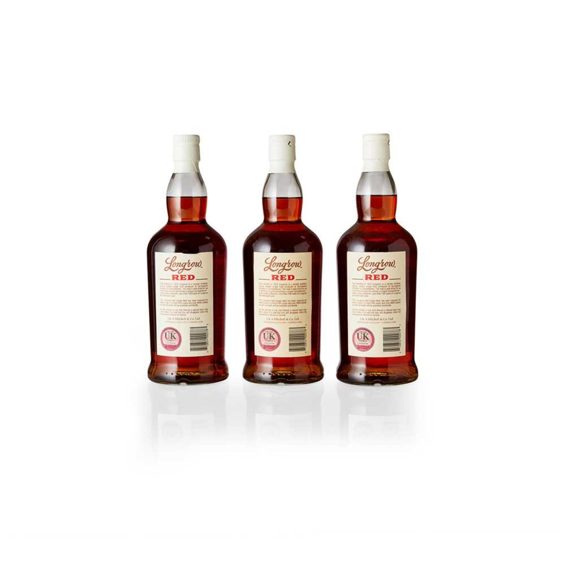 THREE BOTTLES OF LONGROW 11 YEAR OLD FRESH PORT CASK - Image 2 of 2