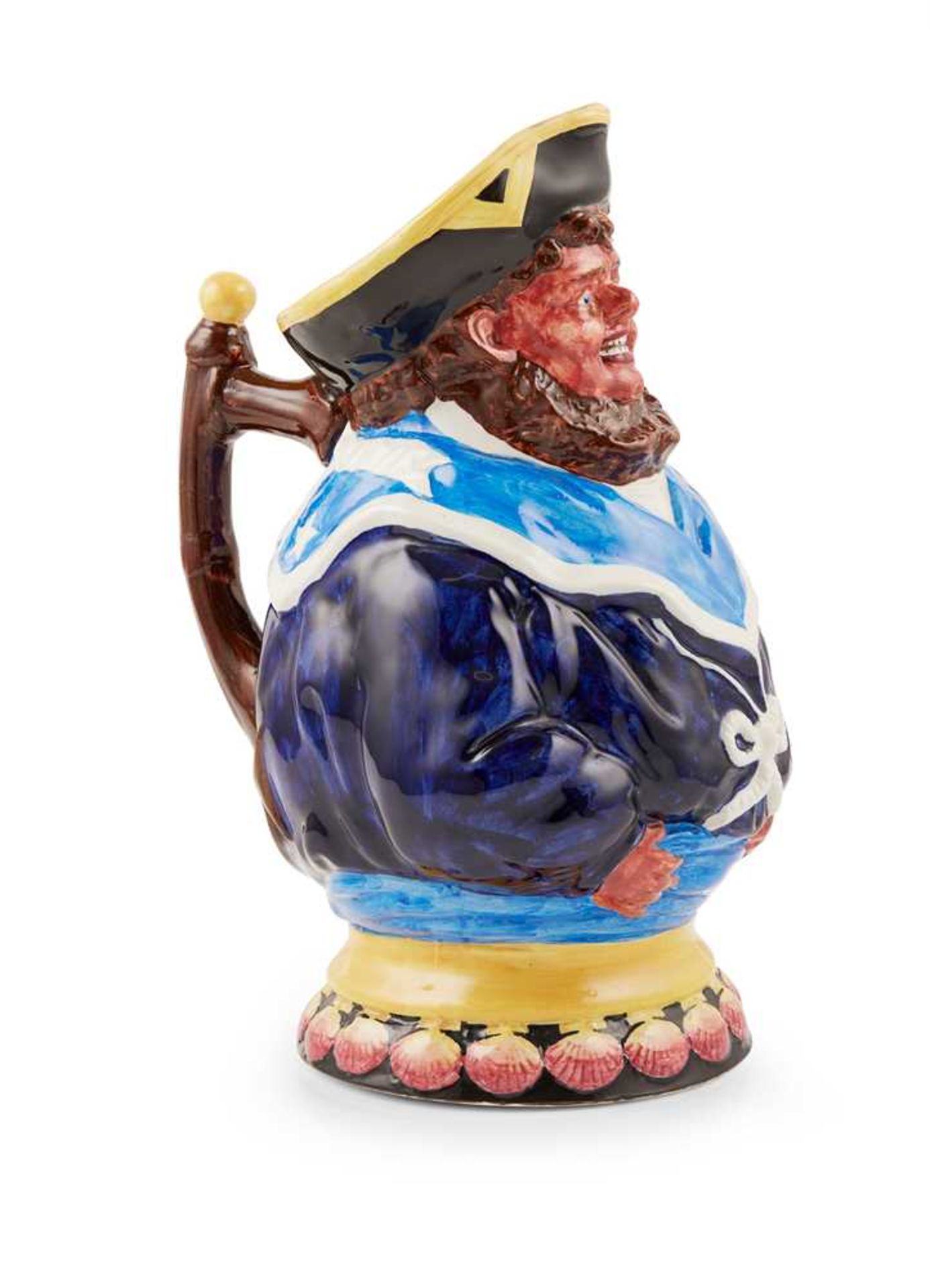 A WEMYSS WARE 'JOLLY SAILOR' TOBY JUG CIRCA 1900