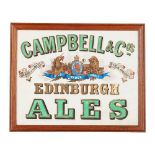 A CAMPBELL & CO. PUB ADVERTISING POSTER LATE 19TH CENTURY