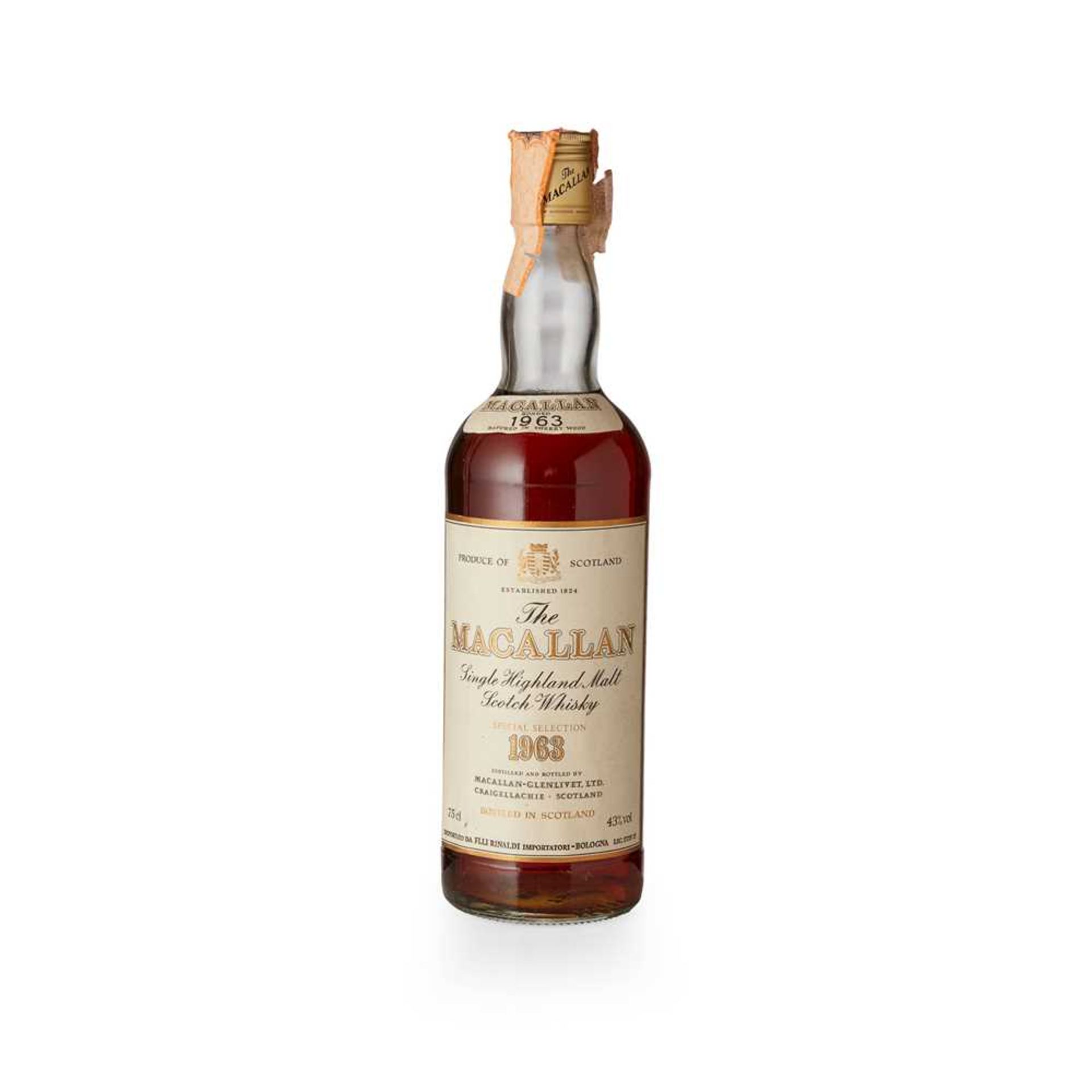 THE MACALLAN 1963 SPECIAL SELECTION - RINALDI IMPORT - Image 2 of 3