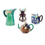 COLLECTION OF ENGLISH MAJOLICA LATE 19TH CENTURY