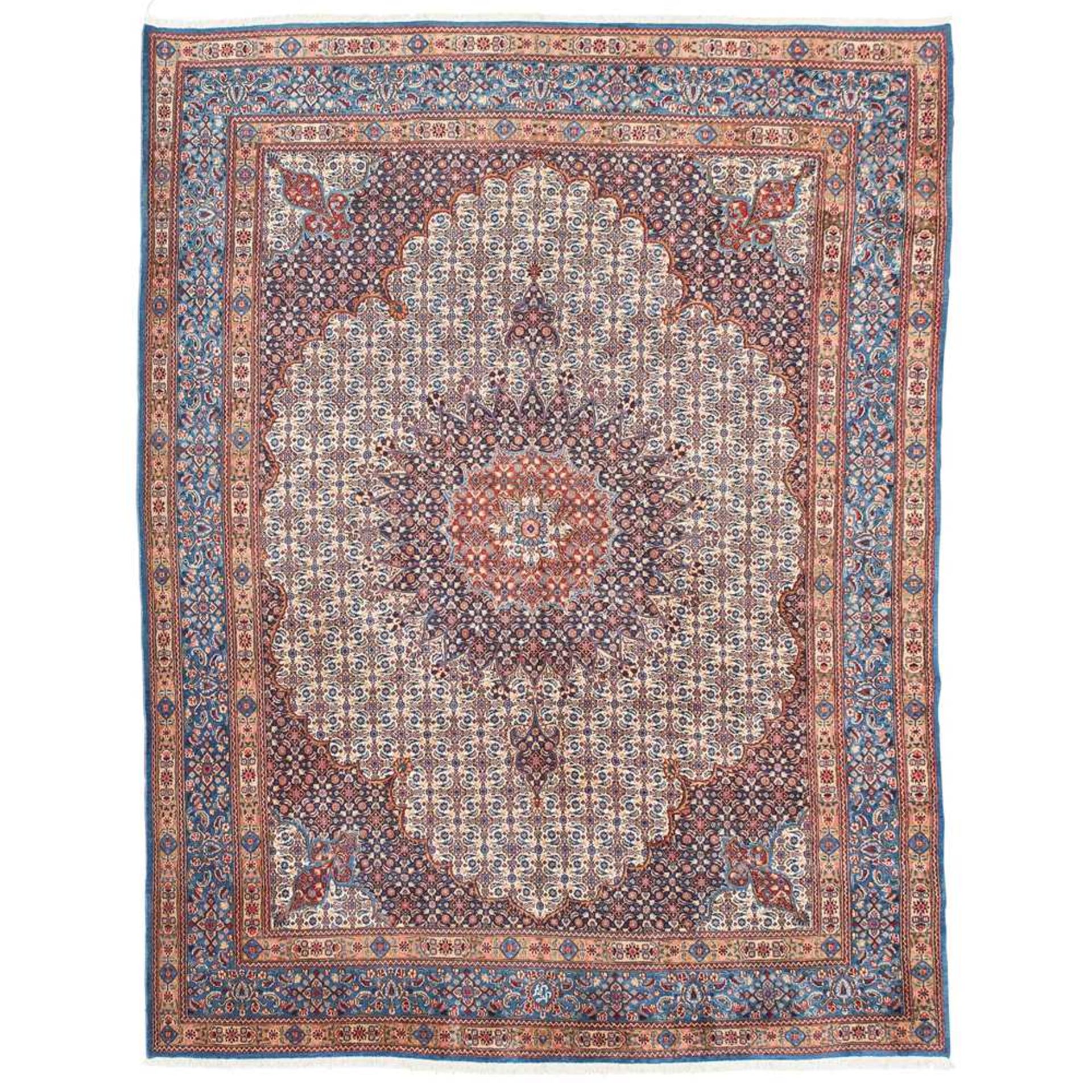KHORASSAN CARPET EAST PERSIA, LATE 20TH CENTURY - Image 2 of 2