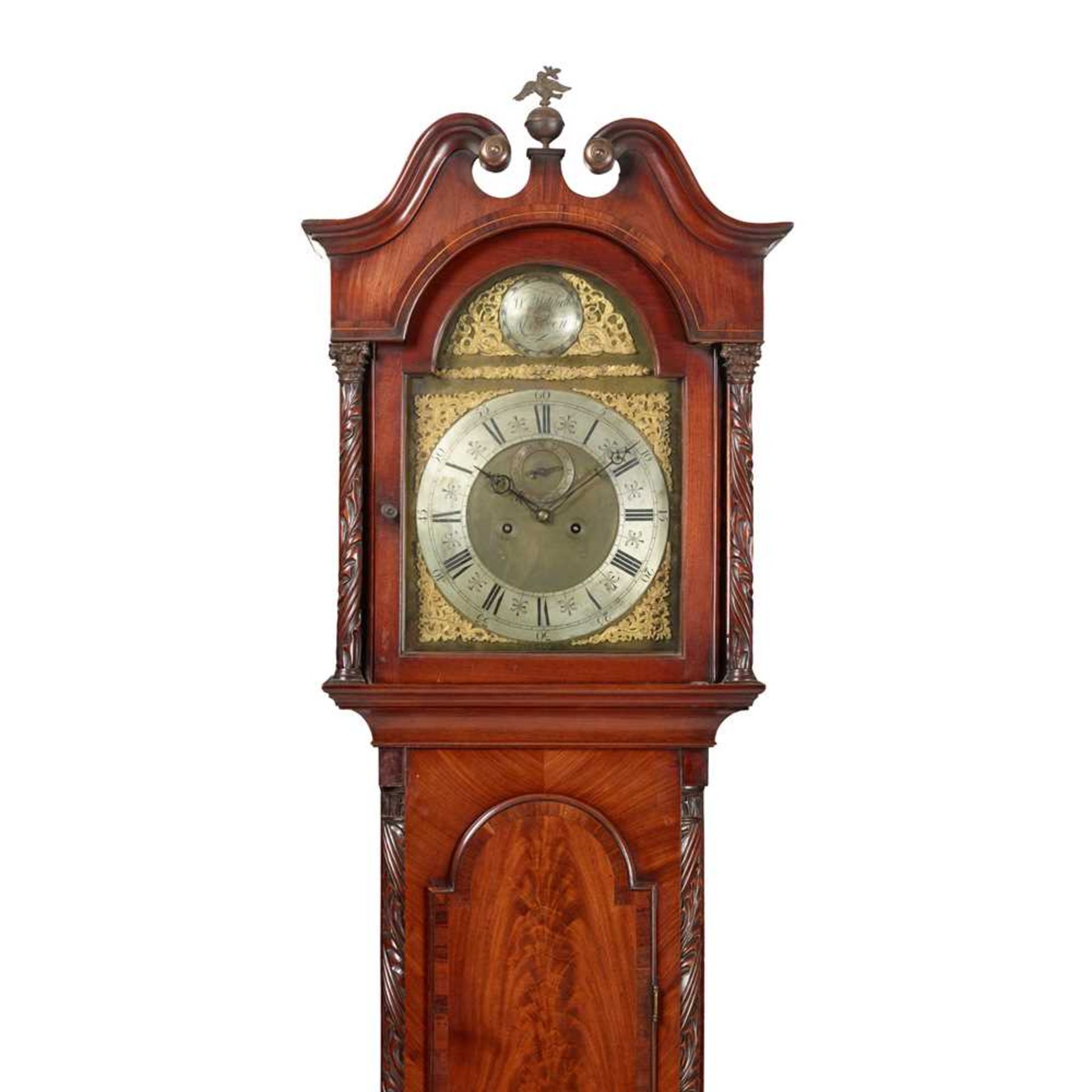 SCOTTISH GEORGE III MAHOGANY LONGCASE CLOCK, W. MITCHELL, ABERDEEN LATE 18TH CENTURY - Image 2 of 3