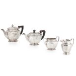 A 1930s three-piece tea service