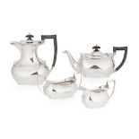 A 1930s four-piece tea service