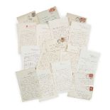 Ruskin, John (1819-1900) Collection of autograph letters to Ada Hartnell, c.1873-81