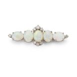 Eric N Smith: An opal and diamond brooch