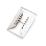 Dorothy Hogg: A 1970s contemporary silver brooch