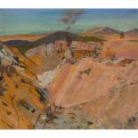 § JOHN CUNNINGHAM (SCOTTISH 1927-2000) RIO TINTO MINES, ANDALUCIA II