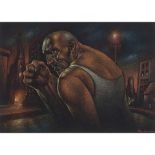 § PETER HOWSON O.B.E. (SCOTTISH 1958-) VALIANT STRUGGLE, 2021