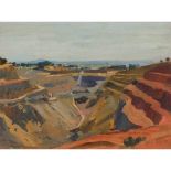 § JOHN CUNNINGHAM (SCOTTISH 1927-2000) RIO TINTO MINES, ANDALUCIA III