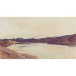 SIR DAVID YOUNG CAMERON R.A., R.S.A., R.W.S., R.S.W., R.E. (SCOTTISH 1865-1945) THE TAY BELOW PERTH