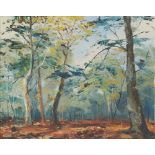 § KENNETH WEBB F.R.S.A. (BRITISH 1927-) FOREST OF DEAN, NEAR SPEECH HOUSE