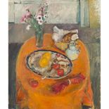 § NORMAN KIRKHAM R.G.I. (SCOTTISH 1936-2021) BREAKFAST STILL LIFE