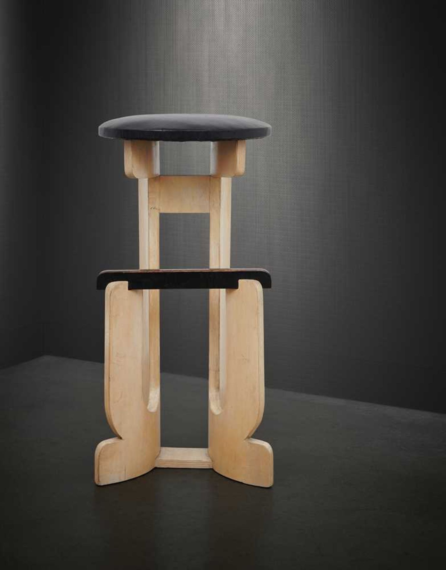 Gerald Summers (British 1899-1967) for Makers of Simple Furniture COCKTAIL STOOL, 1930s - Bild 4 aus 4