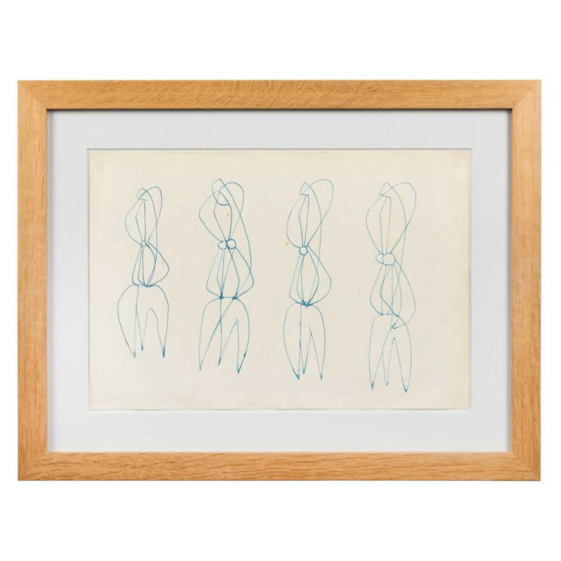 § Robert Adams (British 1917-1984) Drawings for Figure Sculptures, circa 1948 - Image 2 of 3