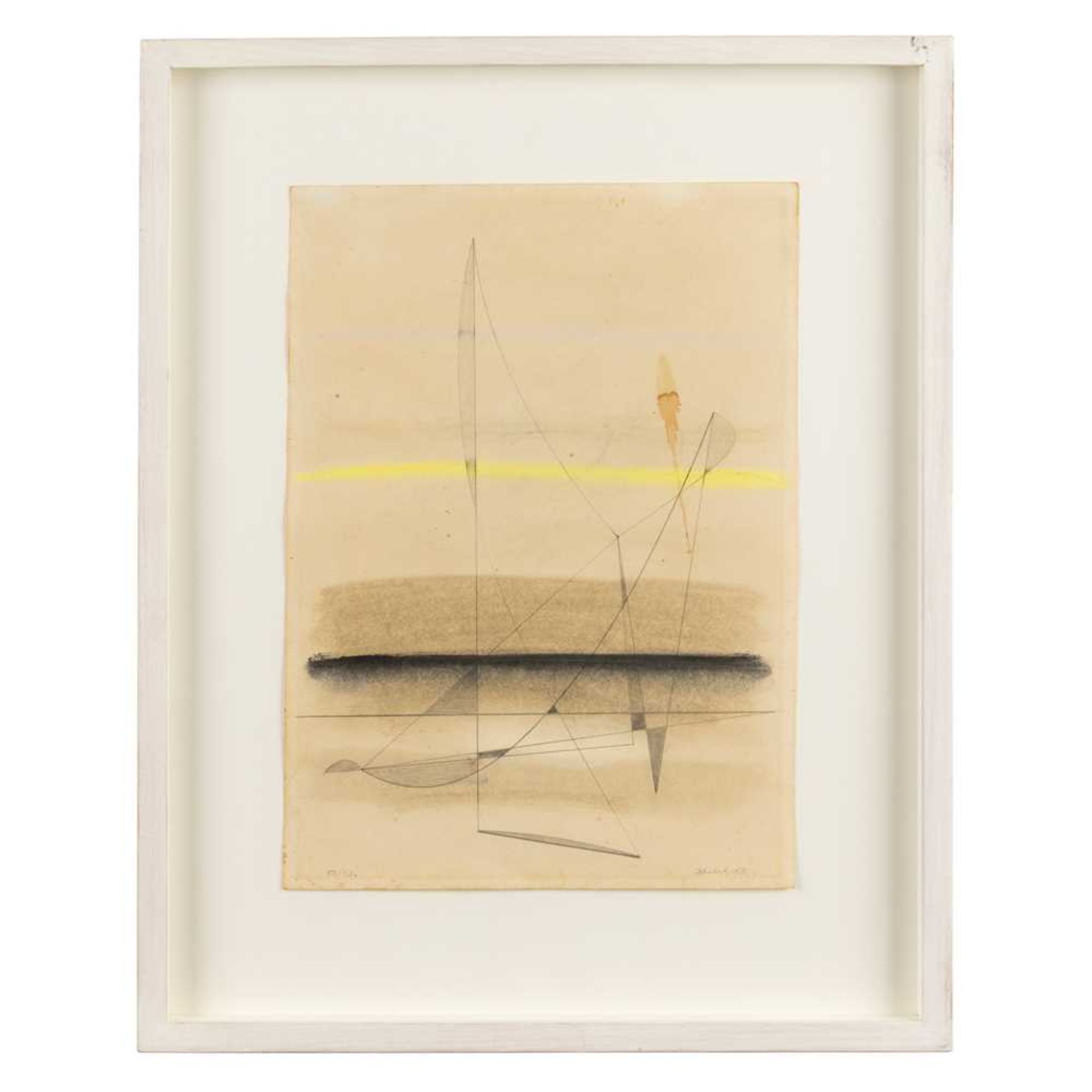 § John Wells (British 1907-2000) Untitled, 86/11D, 1975 - Image 2 of 4