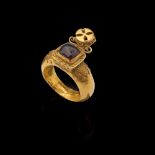 ANCIENT BYZANTINE RING EASTERN MEDITERRANEAN, 5TH - 6TH CENTURY A.D.