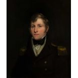 ATTRIBUTED TO SIR JOHN WATSON GORDON PORTRAIT OF A NAVAL OFFICER