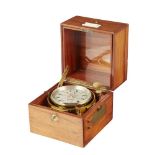 Y CASED MARINE CHRONOMETER, A. ERICSSON, ST. PETERSBURG 19TH CENTURY