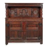 OAK PRESS CUPBOARD LATE 17TH CENTURY