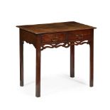 GEORGE III MAHOGANY SIDE TABLE 18TH CENTURY