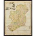 IRELAND [MAP] - BEAUFORT, THE REVEREND DANIEL AUGUSTUS SECOND EDITION, 1797