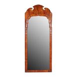 GEORGE I WALNUT MIRROR EARLY 18TH CENTURY