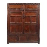 OAK CUPBOARD, WESTMORELAND LATE 17TH CENTURY