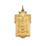 A Bakers, Confectioners & Allied Trades Exhibition Award pendant, 1929