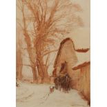 § CHARLES OPPENHEIMER R.S.A., R.S.W. (BRITISH 1876-1961) WINTER