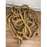 A Length Of Heavy Rope. 13cm girth