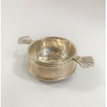 A Sterling Silver Tea Strainer on Stand . Birmingham 1923. 54 grams