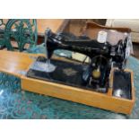 An Electric Singer Sewing Machine