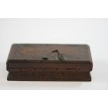 A Rare Pair of German Fruitwood Cased Money Lenders Scales. Circa 1609. The interior complete with