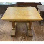 A Heavy Late Victorian Oak Centre Table. Circa 1890. 76cm x 104cm x 90cm