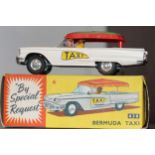 Corgi 430 Ford Thunderbird Bermuda Taxi in original box. Champion blue cast-iron coupe 18cm and five