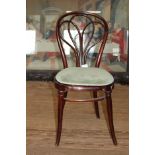 5 Bent Wood Dining chairs. 4 have cushions